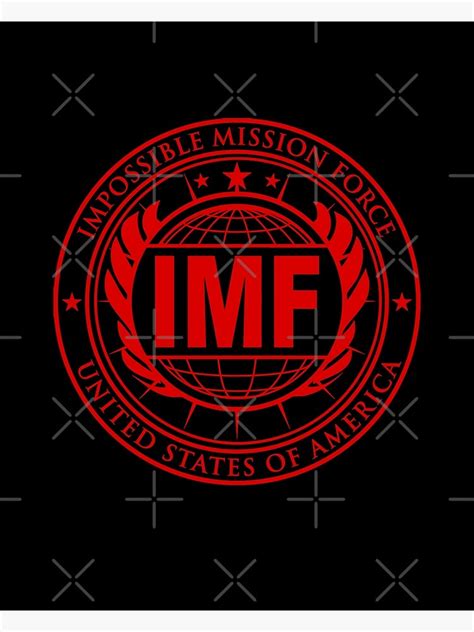 "IMF MISSION IMPOSSIBLE" Poster for Sale by T-paw | Redbubble