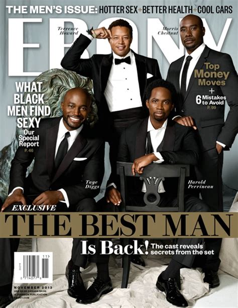 The Best Man Holiday Cast Shine On Ebony Covers | Entertainment Rundown