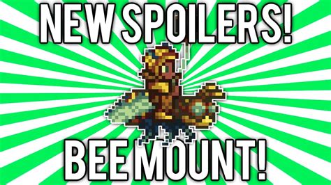 Terraria 1.2.4: Bee Mount! (Bee Summoner Armor & More Spoilers ...