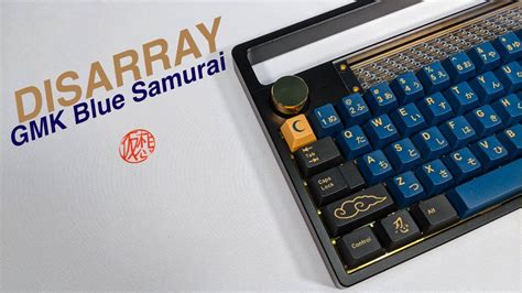 Custom $700 Keyboard Build [Disarray, GMK Blue Samurai] - YouTube