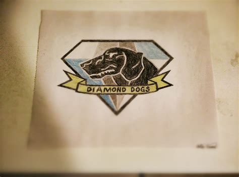 Diamond Dogs Logo Sketch on Behance