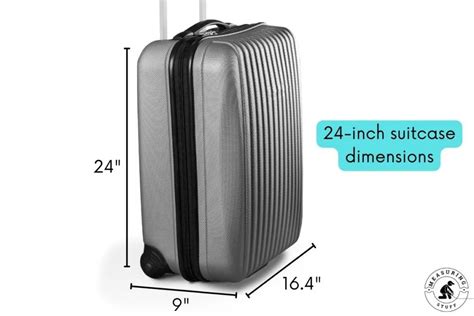 How Big Is A 24-Inch Suitcase? (Dimensions And Weight) - Measuring Stuff