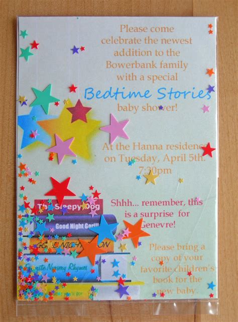 Sweeten Your Day Events: Bedtime Stories Baby Shower