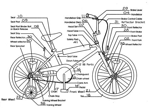 Shimano V Brake Parts Diagram