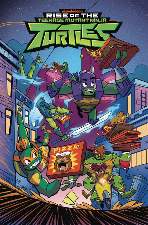 NickALive!: IDW to Release Three New 'Rise of the TMNT' Titles in ...