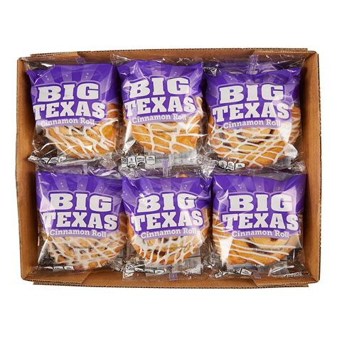 Big Texas Cinnamon Roll 4 oz 12 pk - Walmart.com