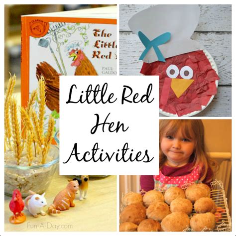 14 Little Red Hen Activities for Preschool | Little red hen activities, Little red hen, Red hen