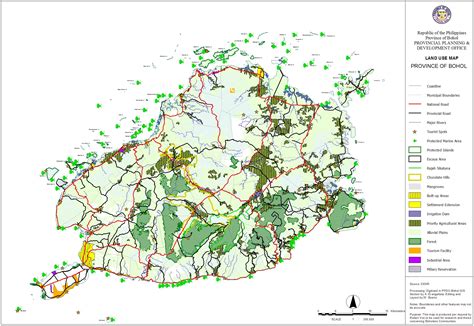 Land Use Map – PPDO BOHOL