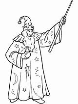 Wizard 11 Fantasy Coloring Pages coloring Page & Book For Kids sketch template