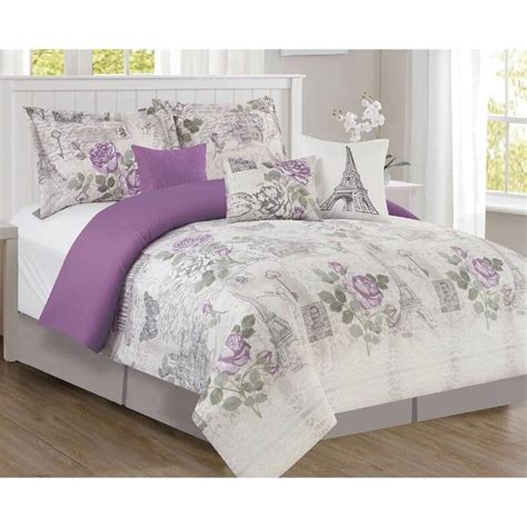 Ophelia & Co. Joelle Reversible 6-Piece Queen Comforter Set | Wayfair