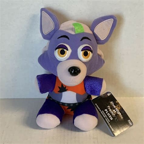 Glamrock Roxanne Wolf Plush FNAF Security Breach Five Nights At Freddys ...