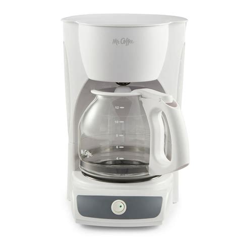 Mr. Coffee 12 Cup Switch White Coffee Maker - Walmart.com - Walmart.com