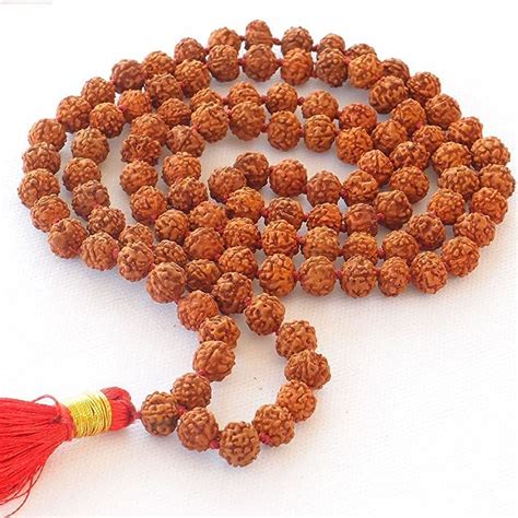 108 Rudraksha Mala-Prayer beads-108 Beads,japamala-Handmade in Nepal ...