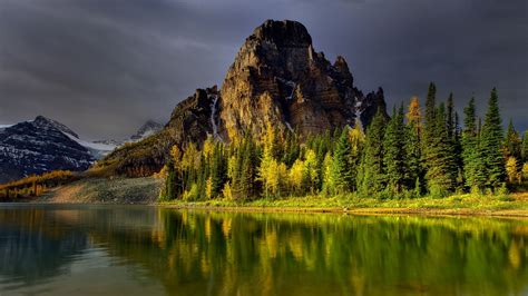 Download Wallpaper 1920x1080 mountains, sky, nature, lake Full HD 1080p HD Background | Summer ...