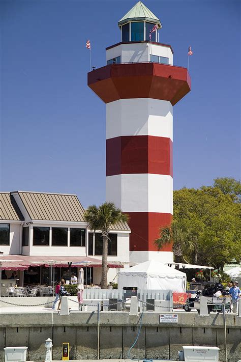 Harbour Town Golf Links Sea Pines Lighthouse 6 Photograph by Phil Reich - Fine Art America