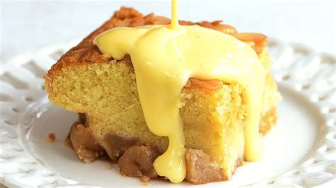 Eve’s Pudding – Classic Apple Sponge Cake - Supergolden Bakes