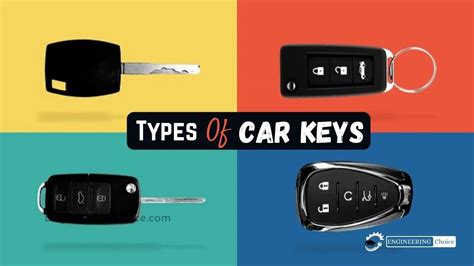 Different Types Of Car Keys