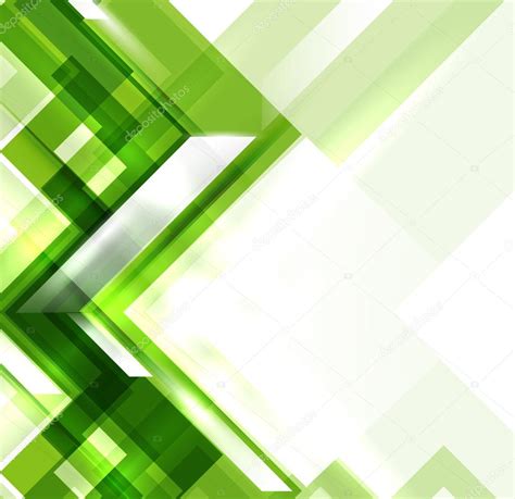 Green modern geometric absract background — Stock Vector © akomov #20061995