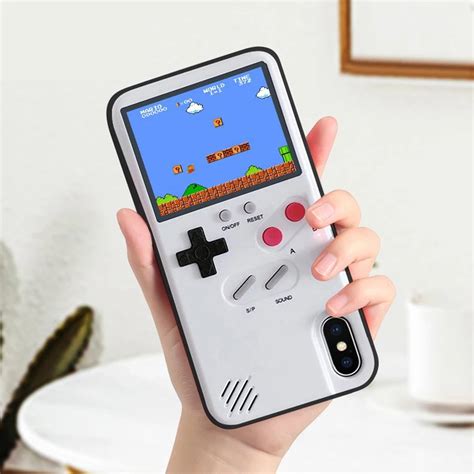 Game Boy Color Retro Game Console Phone Case » Petagadget