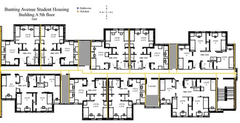 University Student Housing Floor Plans - Ecoconsciouseye