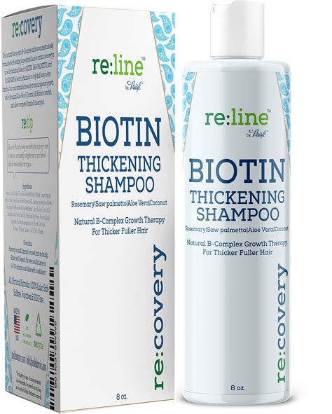 Biotin Shampoo for Hair Growth - Thickening Shampoo for Hair Loss All ...