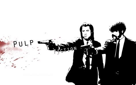 Pulp Fiction HD Wallpaper: Iconic Scenes Reimagined