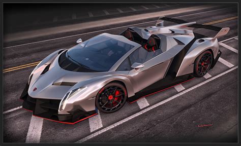 Lamborghini Veneno Roadster 2014 front by Yorzua on DeviantArt