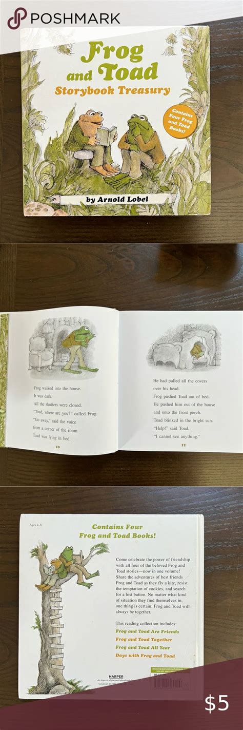 Frog and Toad Story Book Treasury in 2023 | Frog and toad, Storybook, Toad