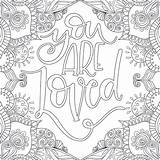 Coloring Pages With Positive Quotes sketch template