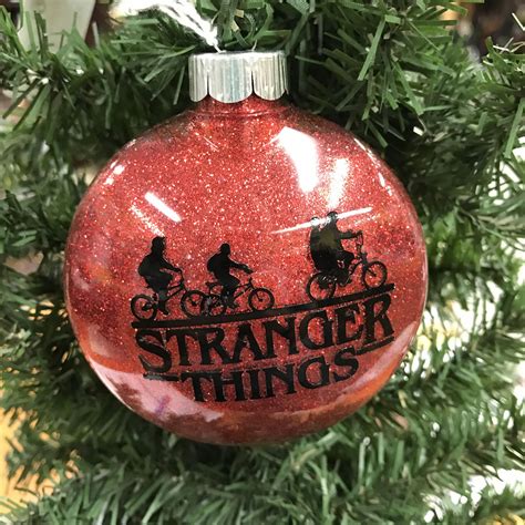 Holiday Christmas Tree Ornament Stranger Things | Fun christmas ...