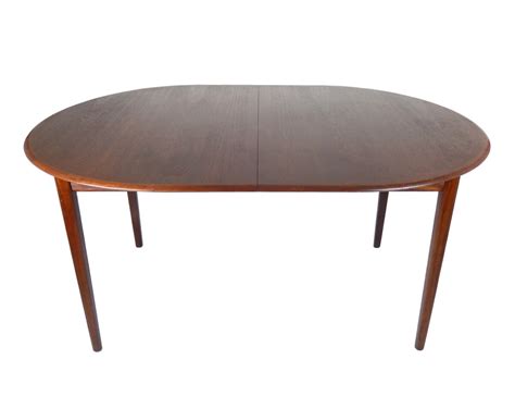 Mid Century Modern Expandable Teak Dining Table Round Oval Table Danish Modern Room Retro Home ...