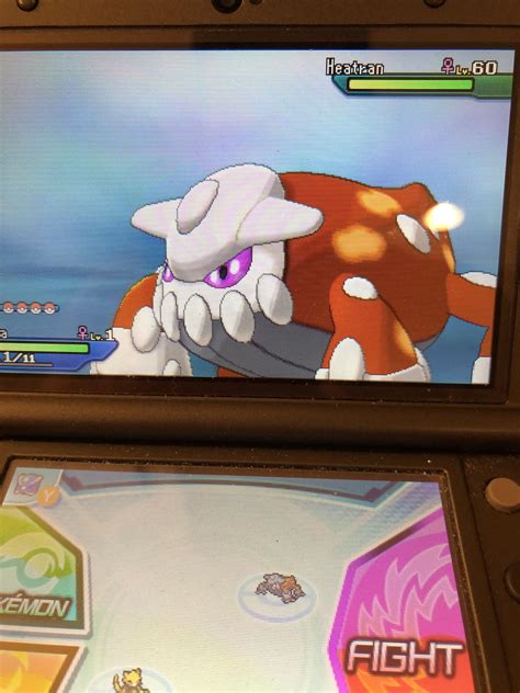 [7] Shiny Heatran 1022 SR. First attempted legendary shiny hunt in usum ...