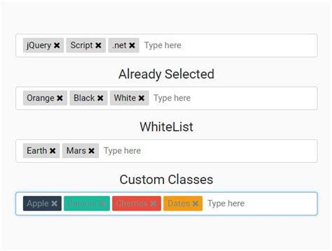 Simple Tagging System With Autocomplete - jQuery amsify.suggestags ...