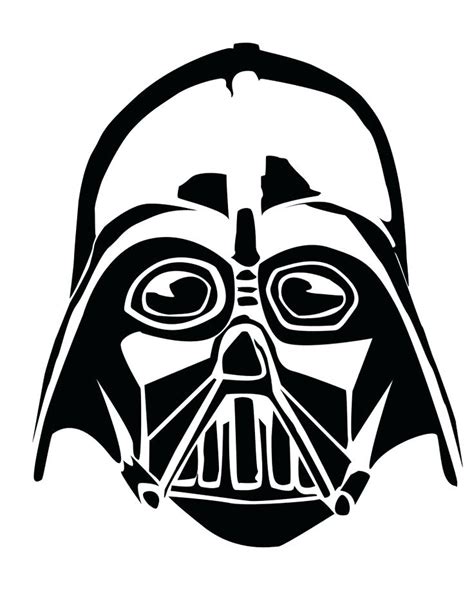 Darth Vader Mask Drawing at GetDrawings | Free download