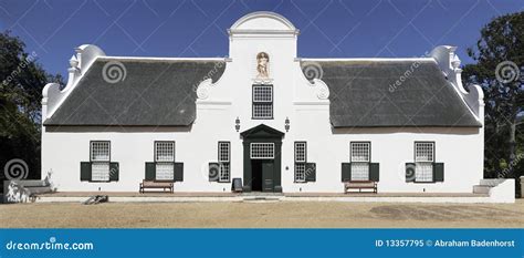 Groot Constantia Manor House Stock Image - Image of cape, tourism: 13357795