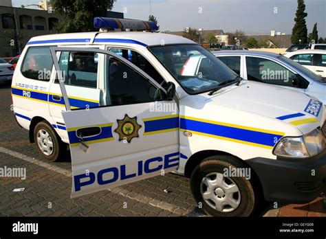 Police Car, Johannesburg, Gauteng, South Africa Stock Photo, Royalty ...