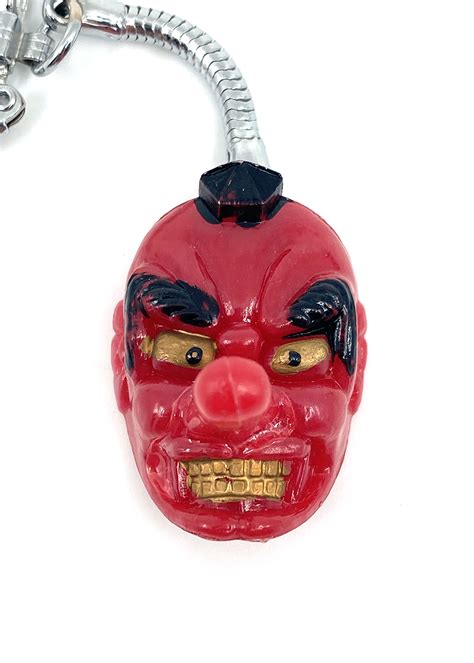 Vintage Japan 1970s Yokai Tengu mask keychain – Toy Underground Store