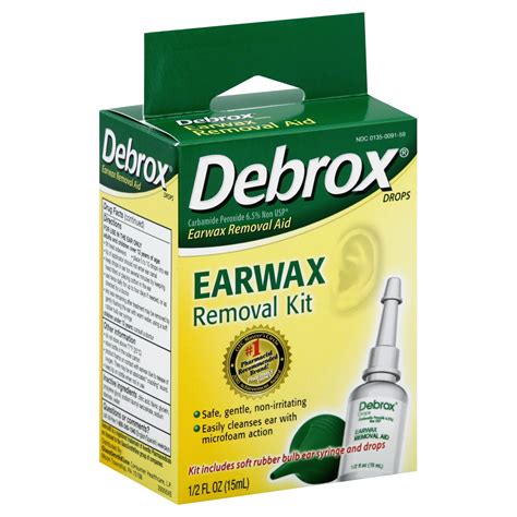 Debrox Earwax Removal Kit, 1 kit