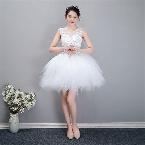 New,strapless Prom Dress,white Tutu Dress,custom Made on Luulla