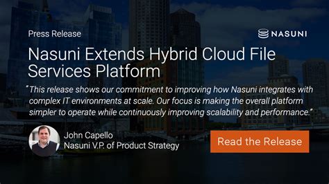 Nasuni Extends Hybrid Cloud File Services Platform - Nasuni