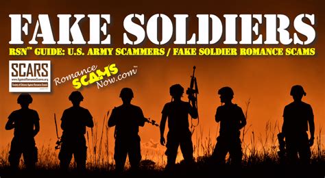 RSN™ Guide: U.S. Army Scammers / Fake Soldier Romance Scams — SCARS|RSN ...