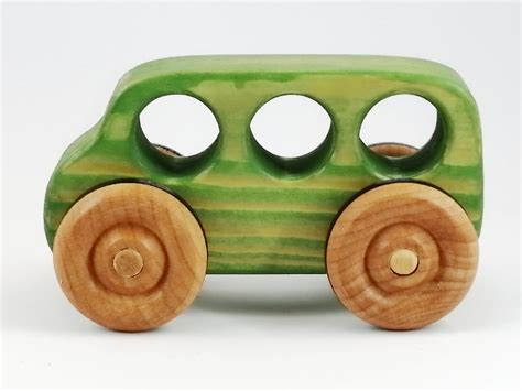 Wooden Toy Buses - Tree House Toys