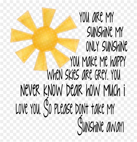 You Are My Sunshine Wordart - Calligraphy, HD Png Download - 800x800(#5485023) - PngFind