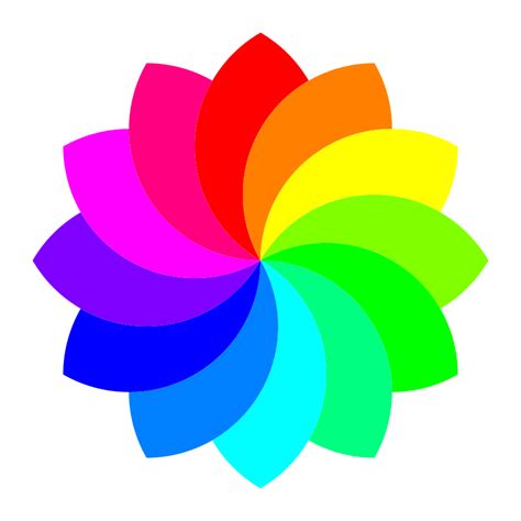 Free Rainbow Flower Cliparts, Download Free Rainbow Flower Cliparts png ...