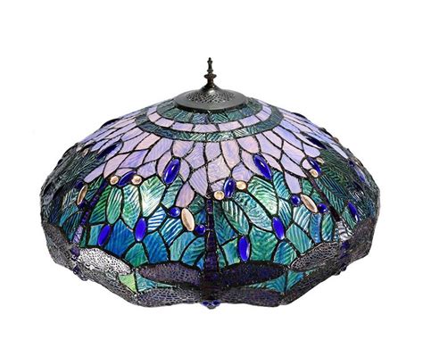 Huge 20" Blue Dragonfly Tiffany Floor Lamp – Joanne Tiffany