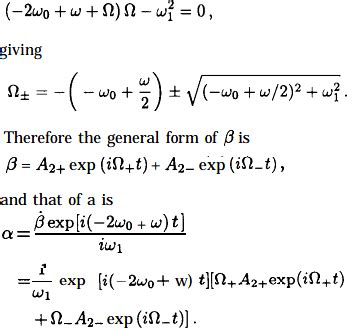 A particle of spin 1/2 and magnetic moment µ is placed in a magnetic ...