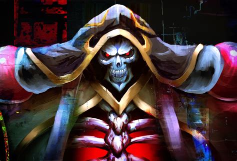 Download Ainz Ooal Gown Anime Overlord HD Wallpaper by IO