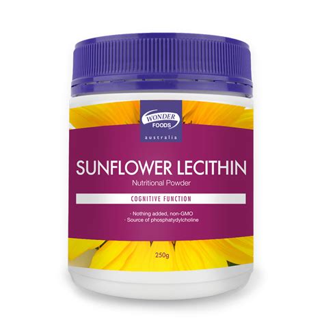 Sunflower Lecithin - Wonder Foods Australia