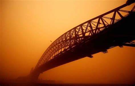 Red dust storm | Dust storm, Storm, Sydney