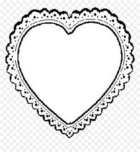 Black Lace Heart Transparent, HD Png Download - vhv